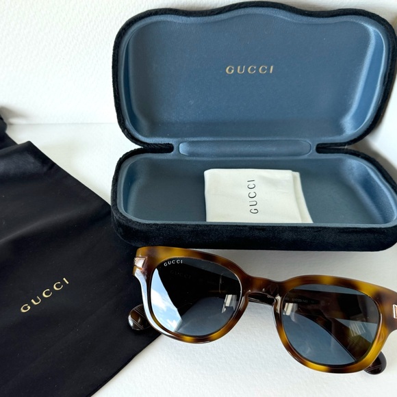 Gucci Eyewear Tortoiseshell Sunglasses - Picture 3 of 9